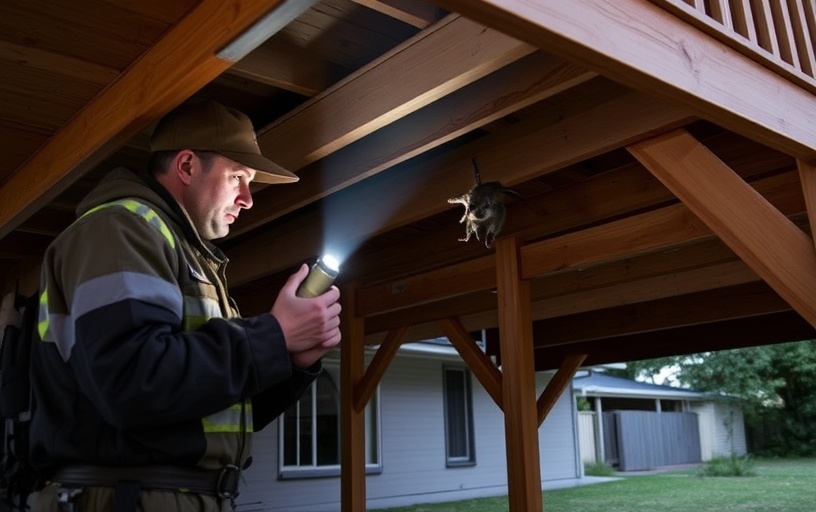 Under Deck Possum Removal in Campbellfield
